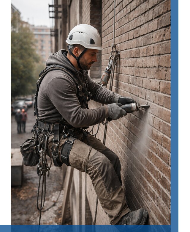 Расшивка кирпичных швов в Спасске-Дальнем от 621 р. | ВЫСОТНИК-Спс