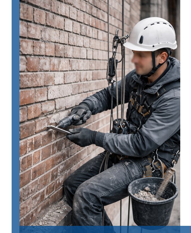 Расшивка кирпичных швов фасадов и стен, ремонт в Спасске-Дальнем