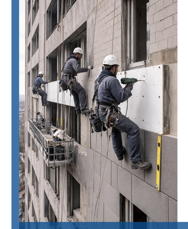 Монтаж фасадных термопанелей высокого качества в Спасске-Дальнем