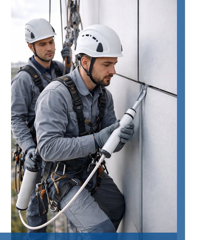 Герметизация швов вилатермом в Спасске-Дальнем от 621 р. | ВЫСОТНИК-Спс