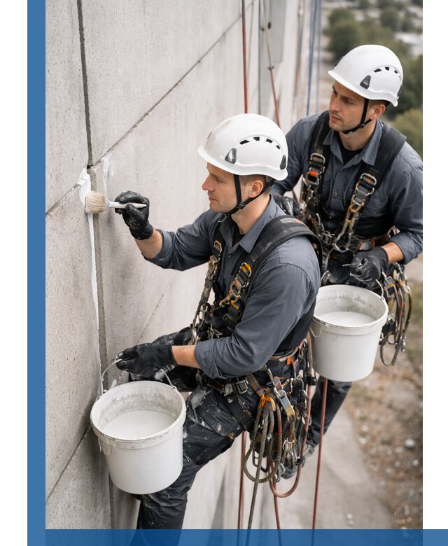 Противогрибковая обработка швов в Спасске-Дальнем для фасадов и кровель