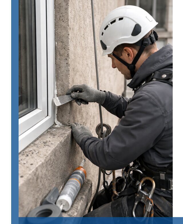 Герметизация монтажных швов окон в Спасске-Дальнем с гарантией качества