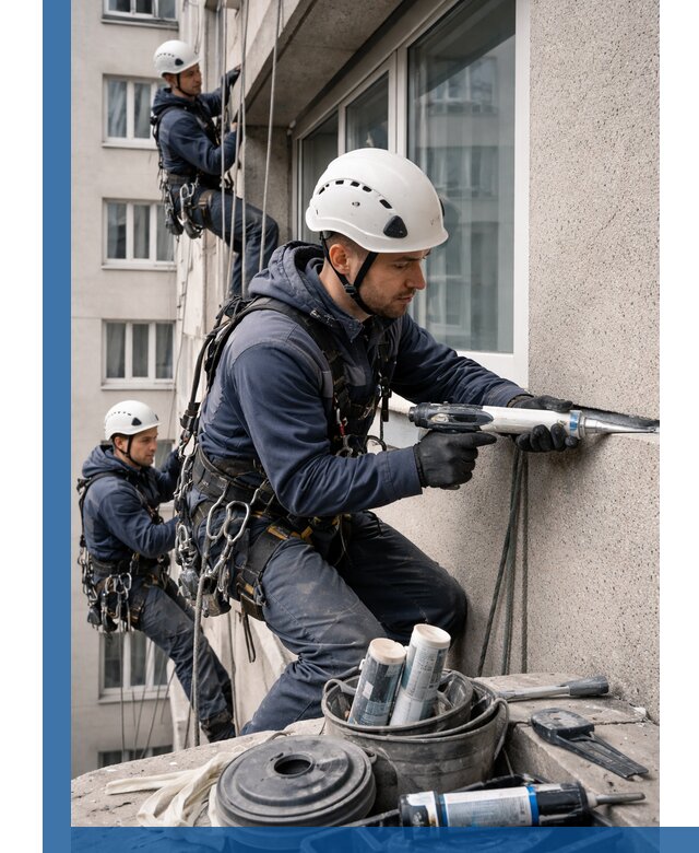 Герметизация швов лоджии в Спасске-Дальнем профессионально и надежно