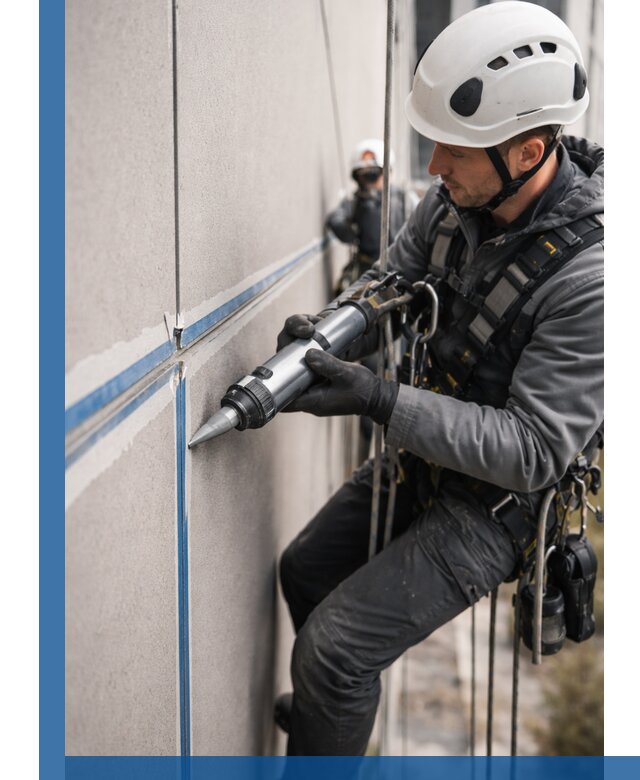 Герметизация стыков фасадных панелей в Спасске-Дальнем качественно и быстро