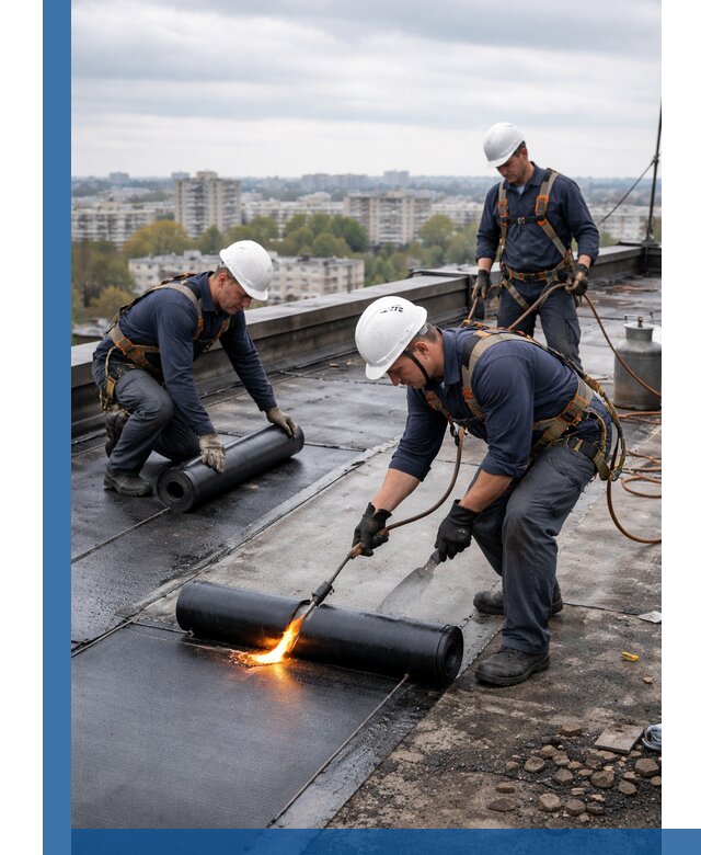 Ремонт наплавляемой кровли в Спасске-Дальнем качественно и надежно