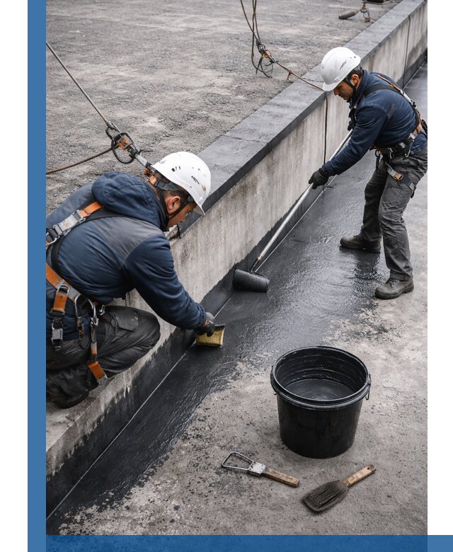 Гидроизоляция кровли жидкой резиной профессионально в Спасске-Дальнем