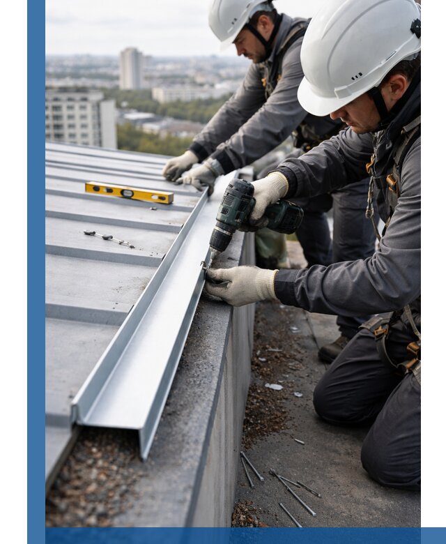 Монтаж капельника на кровле в Спасске-Дальнем с гарантией качества