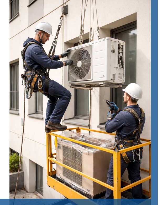 Демонтаж внешнего блока кондиционера в Спасске-Дальнем от 3621 р. | ВЫСОТНИК-Спс