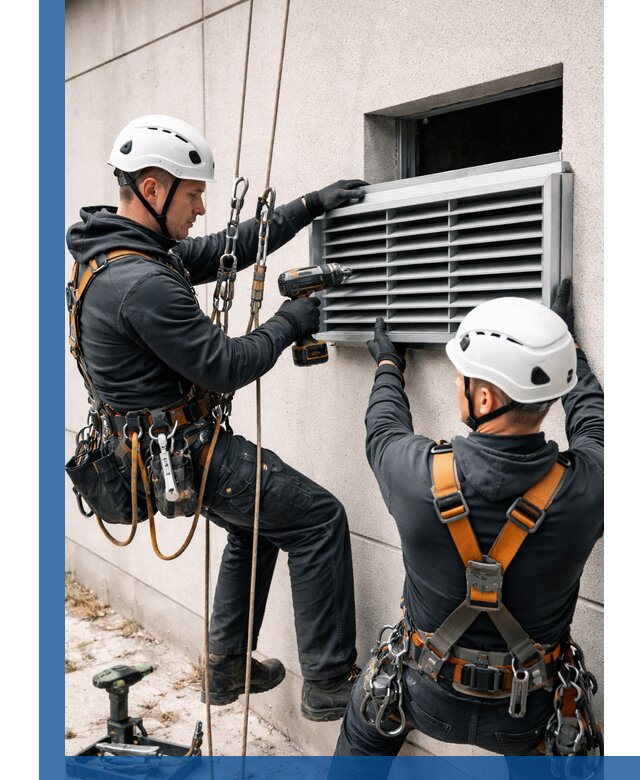 Монтаж вентиляционных решеток в Спасске-Дальнем профессиональный сервис