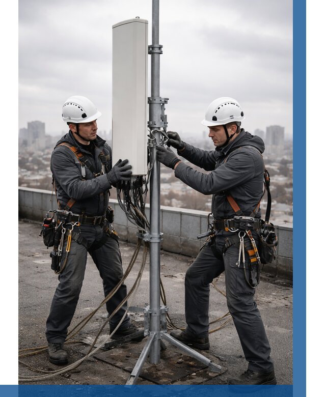 Монтаж антенн связи на крыше в Спасске-Дальнем от 8795 р. | ВЫСОТНИК-Спс