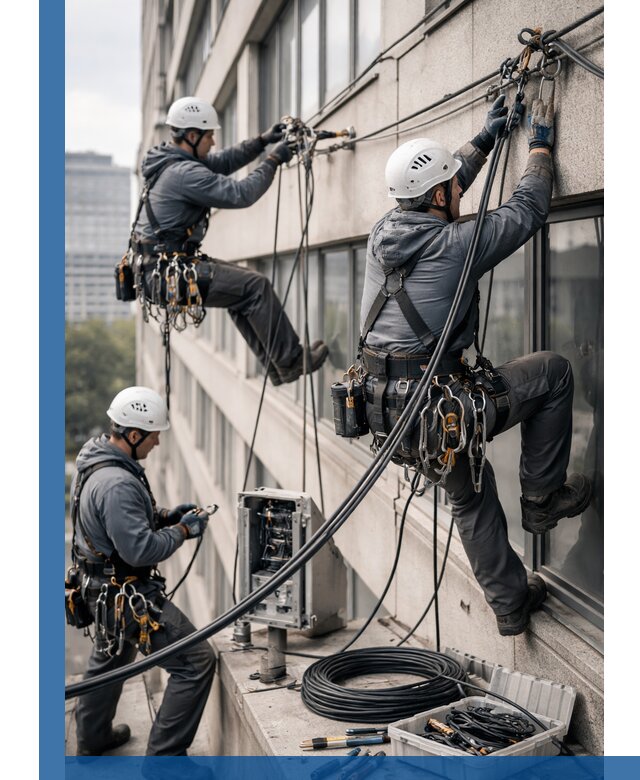 Прокладка оптоволоконного кабеля в Спасске-Дальнем под ключ с тестированием