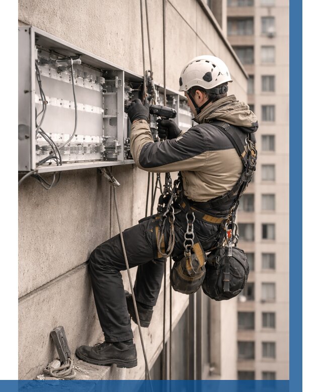 Ремонт вывески на высоте в Спасске-Дальнем от 4656 р. | ВЫСОТНИК-Спс