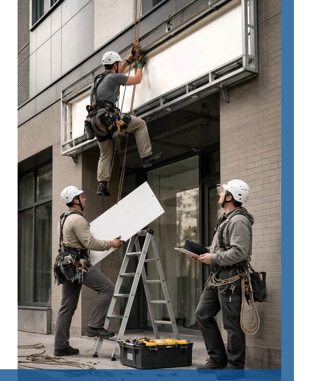 Монтаж светового короба в Спасске-Дальнем от 6726 р. | ВЫСОТНИК-Спс