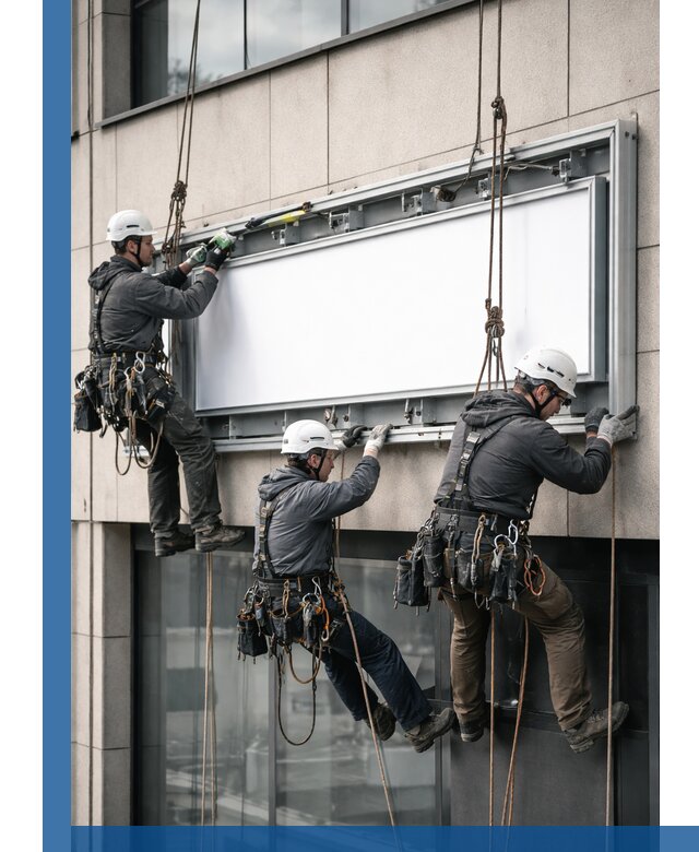 Профессиональный монтаж светового короба под ключ в Спасске-Дальнем