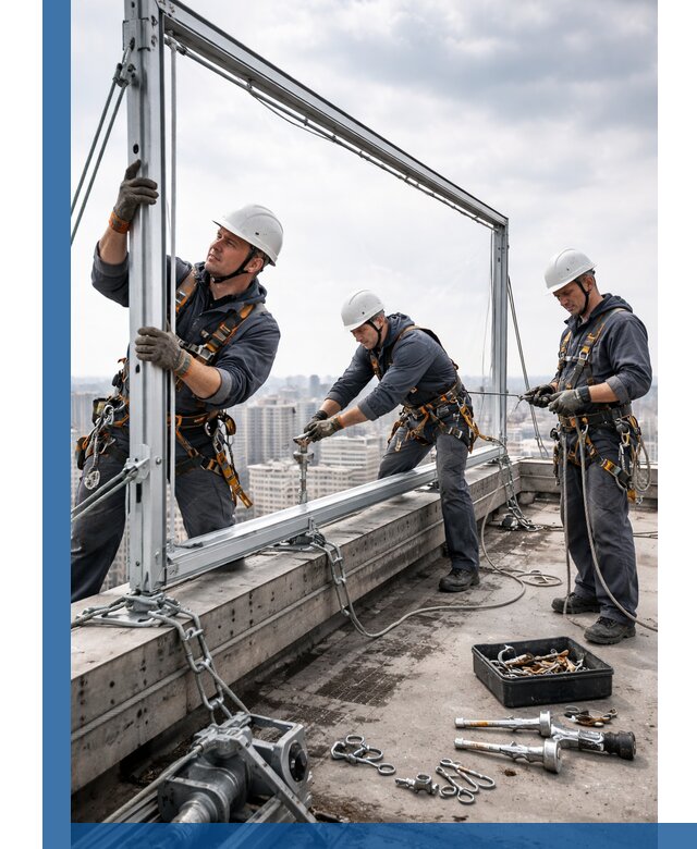 Монтаж крышных рекламных конструкций под ключ в Спасске-Дальнем