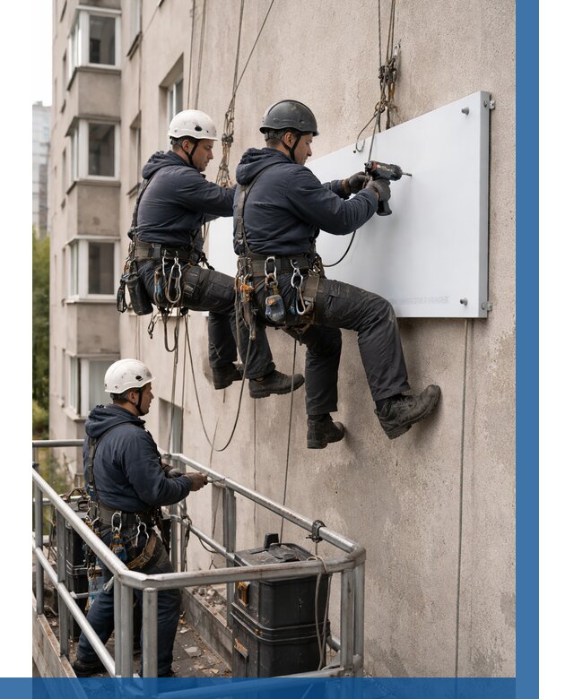 Монтаж табличек и указателей в Спасске-Дальнем от 3621 р. | ВЫСОТНИК-Спс