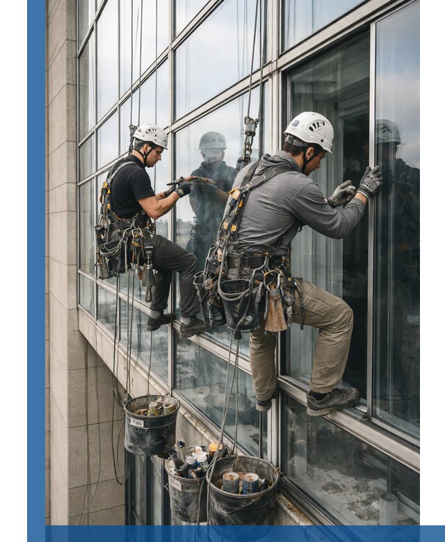 Ремонт витражных конструкций и фасадного остекления в Спасске-Дальнем