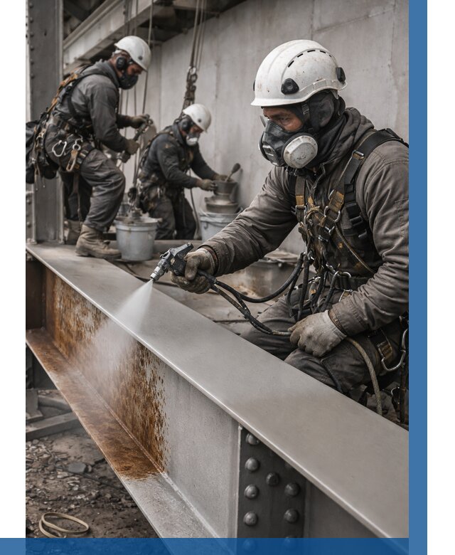 Антикоррозионная покраска металла в Спасске-Дальнем от 724 р. | ВЫСОТНИК-Спс