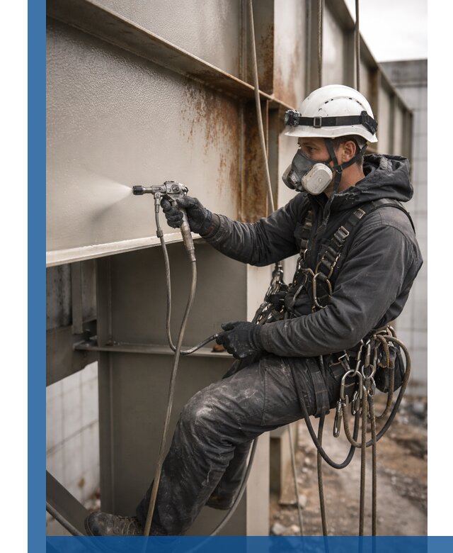 Антикоррозионная покраска металлических конструкций в Спасске-Дальнем