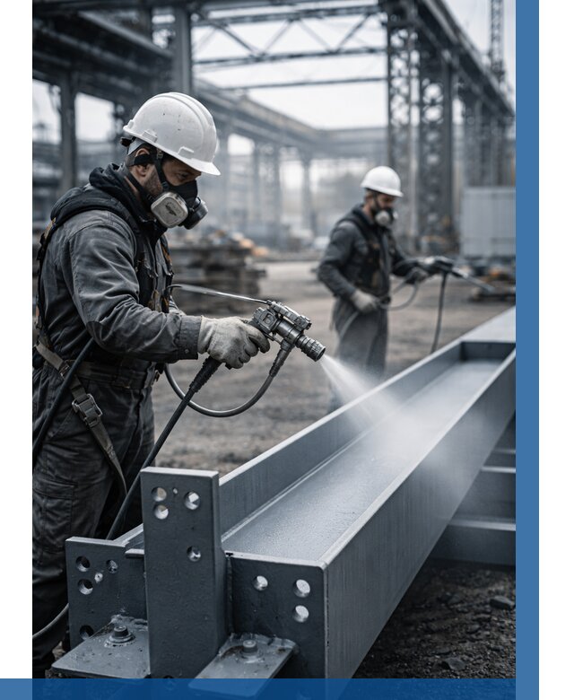 Антикорроз. обработка металлоконстр. в Спасске-Дальнем от 466 р. | ВЫСОТНИК-Спс