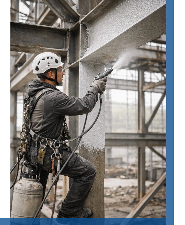 Огнезащита металлоконструкций от 776 р. | ВЫСОТНИК-Спс в Спасске-Дальнем