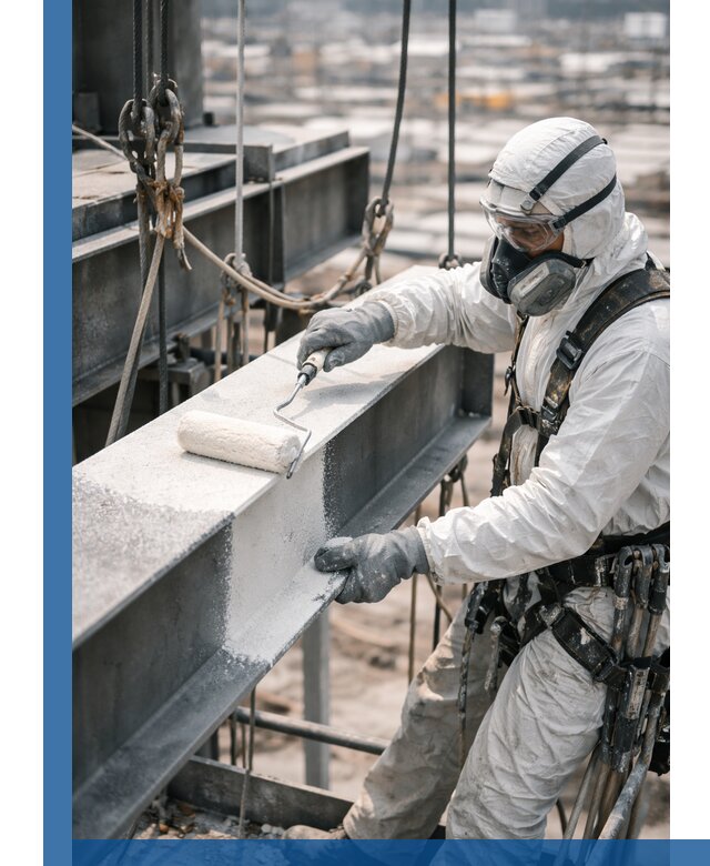 Профессиональная огнезащитная обработка металлоконструкций в Спасске-Дальнем