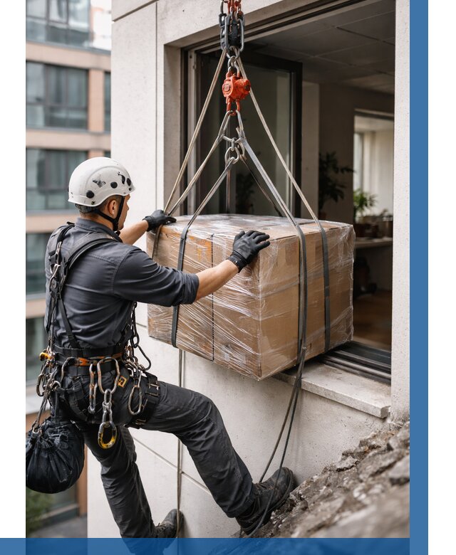 Подъем груза через окно в Спасске-Дальнем от 4656 р. | ВЫСОТНИК-Спс