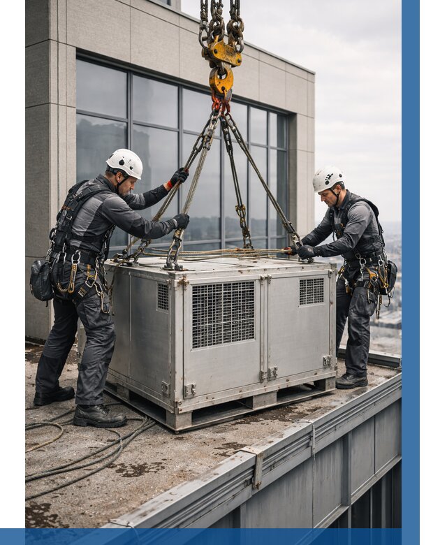 Такелажные работы на высоте в Спасске-Дальнем от 8278 р. | ВЫСОТНИК-Спс