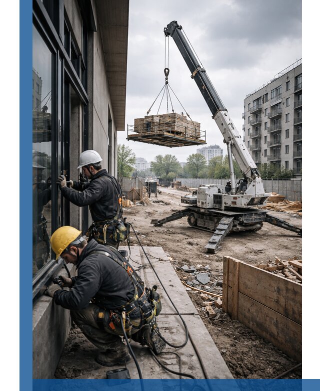 Аренда крана Пионер в Спасске-Дальнем для строительных работ