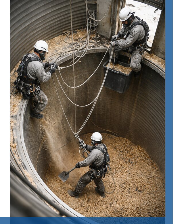 Чистка зерновых бункеров в Спасске-Дальнем от 12416 р. | ВЫСОТНИК-Спс