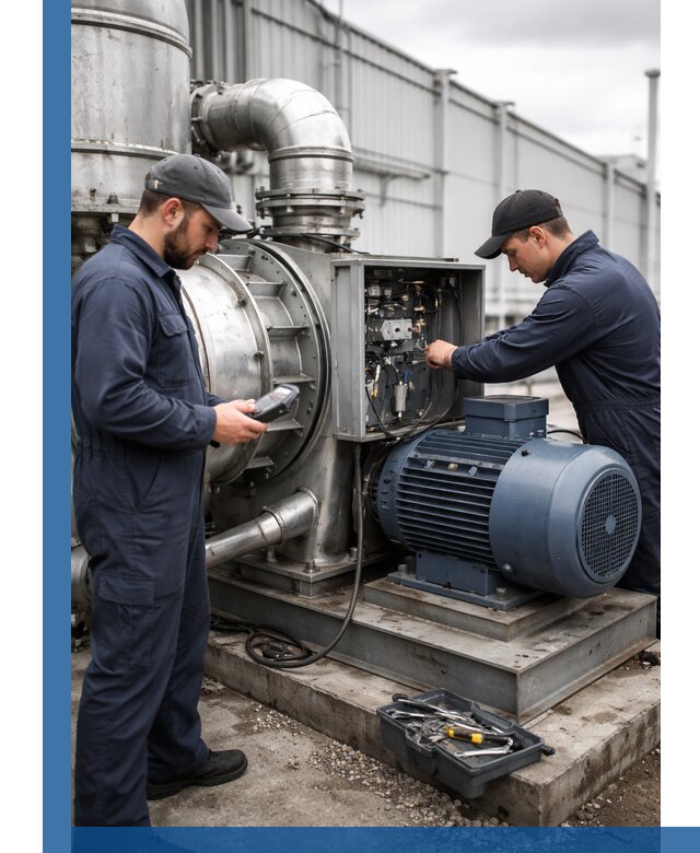 Техническое обслуживание промышленного оборудования в Спасске-Дальнем