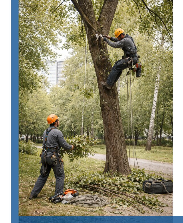 Санитарная обрезка деревьев в Спасске-Дальнем, профессионально и безопасно