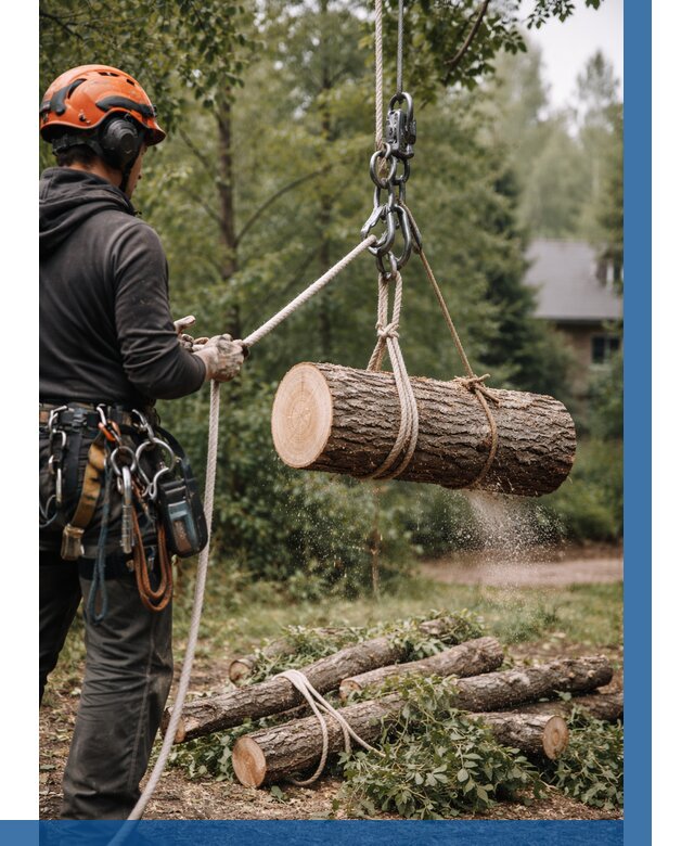 Валка деревьев частями в Спасске-Дальнем от 7760 р. | ВЫСОТНИК-Спс