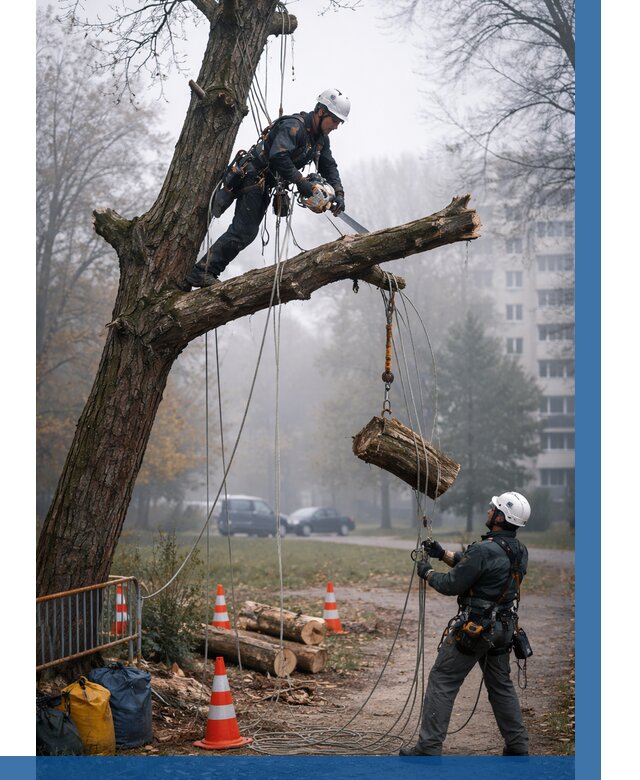 Удаление аварийных деревьев в Спасске-Дальнем от 15521 р. | ВЫСОТНИК-Спс