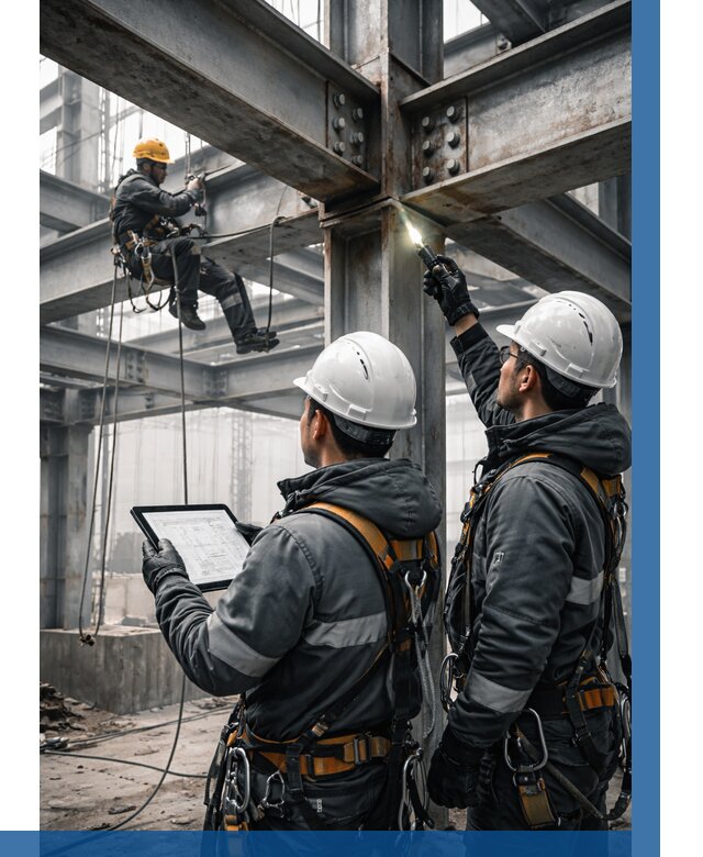 Обследование металлоконструкций в Спасске-Дальнем от 5691 р. | ВЫСОТНИК-Спс