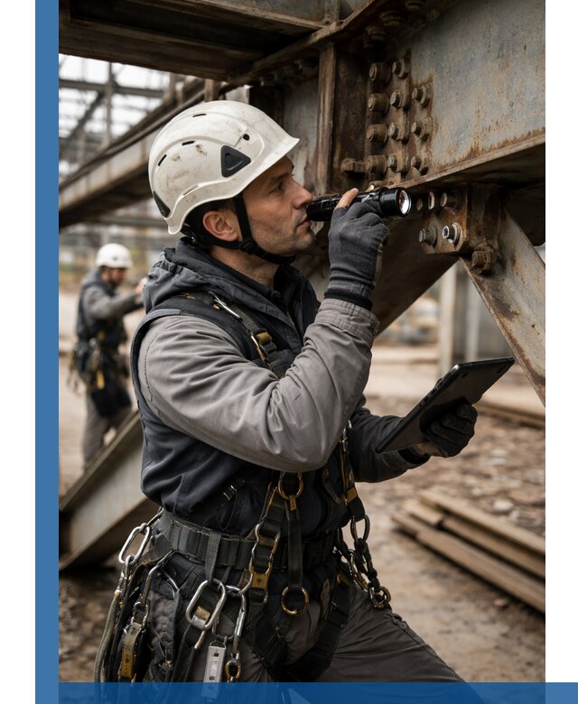 Обследование металлоконструкций и диагностика прочности в Спасске-Дальнем