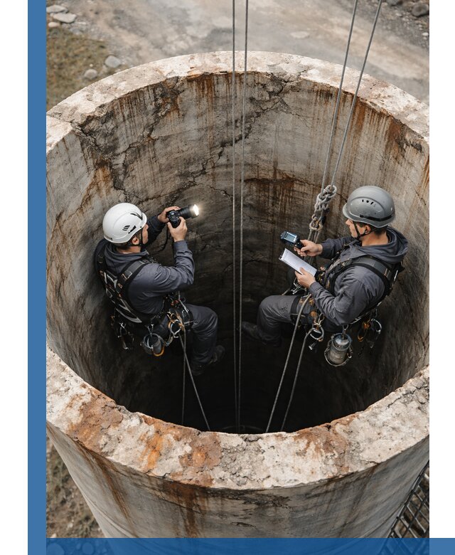 Обследование дымовой трубы: диагностика и оценка состояния в Спасске-Дальнем